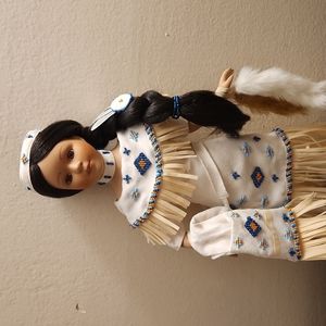 Beautiful Native American porcelain doll by Collections Etc.